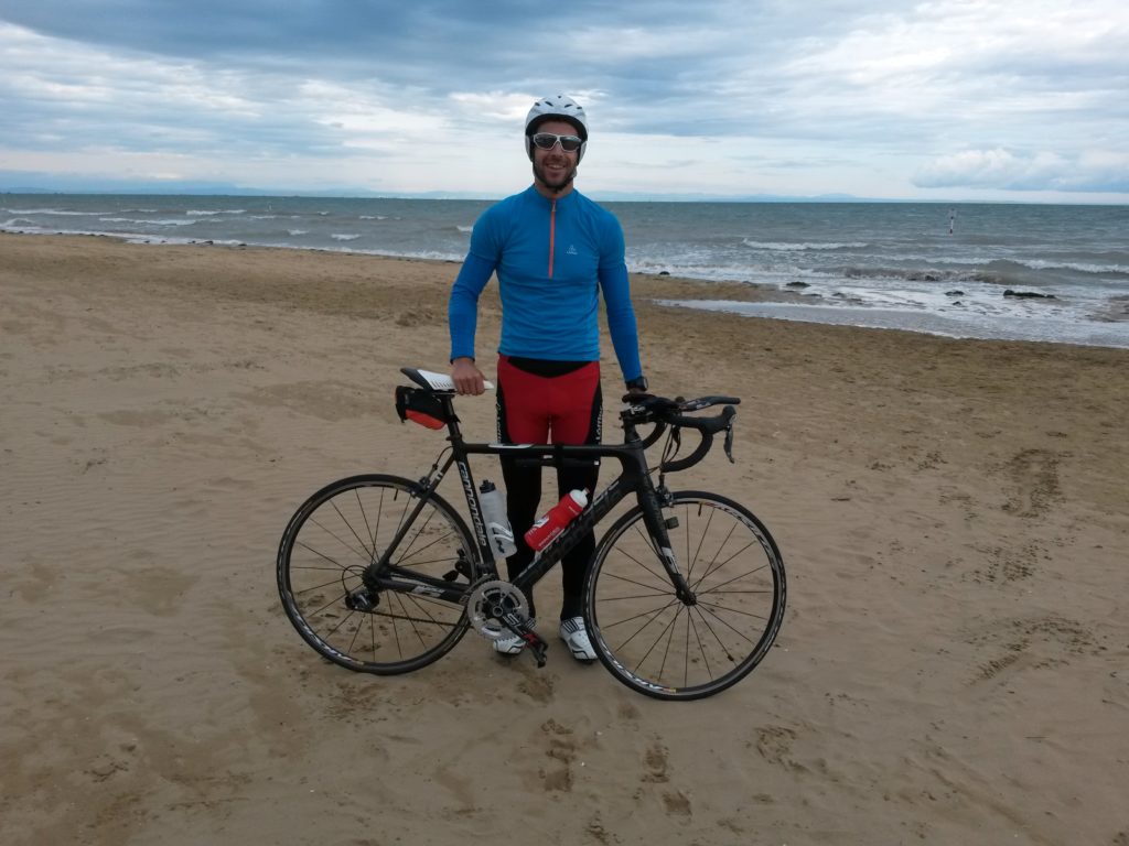 Ironman Training, Mit dem Rad ans Meer