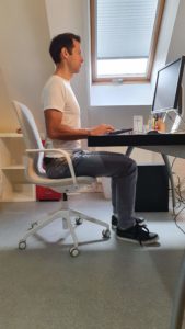 Richtig Sitzen am Arbeitsplatz